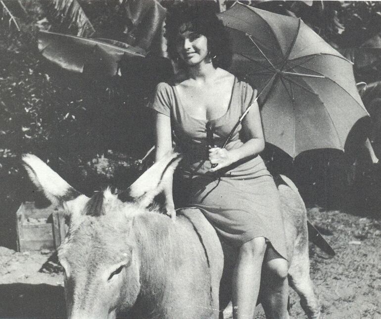 Isabel Sarli en "La burrerita de Ypacaraí".