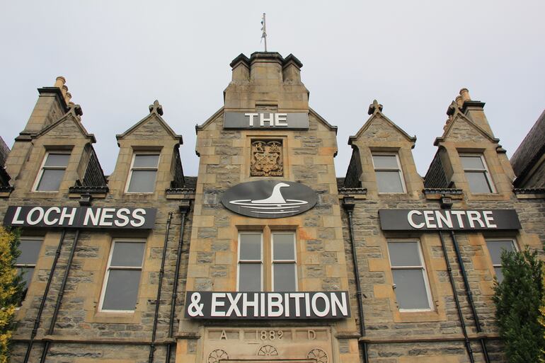 El Centro del Lago Ness en la localidad escocesa de Drumnadrochit informa sobre la región y la investigación relacionada con el mítico "Nessie".