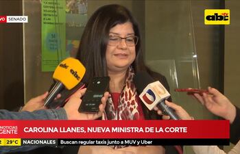 Carolina Llanes, nueva ministra de la corte