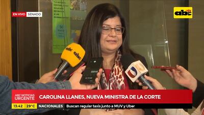 Carolina Llanes, nueva ministra de la corte