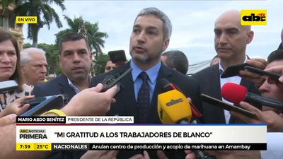 Mi gratitud a los trabajadores de blanco