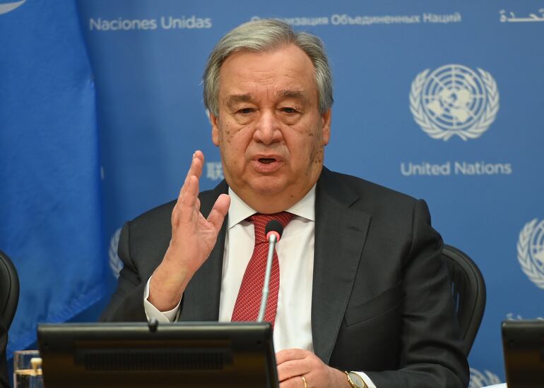 Antonio Guterres, secretario general de la ONU.