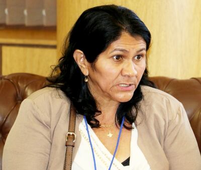 Obdulia Florenciano, madre de Edelio Morínigo.