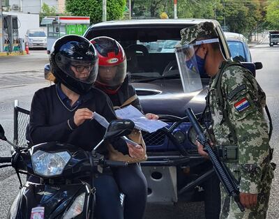 El artículo es eficaz barrera durante los controles.
