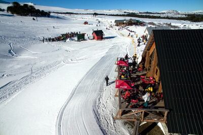 Parque Nieve Batea Mahuida.