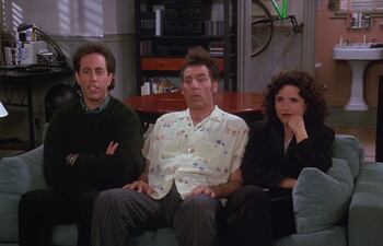 La serie "Seinfeld" se transmitió originalmente por nueve temporadas entre 1989 y 1998.