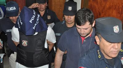 Rodrigo Fernando Florentín Dávalos fue acusado ayer por la Fiscalía por homicidio doloso.