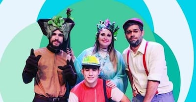 Un niño y su abuelo se encontrarán con personajes mágicos en la obra infantil "La magia de la naturaleza", que se presenta hoy.
