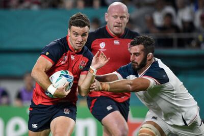 El capitán inglés George Ford fue una de las figuras del vencedor.