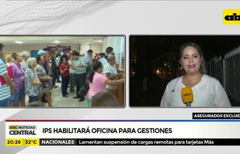 IPS habilitará oficina para gestiones