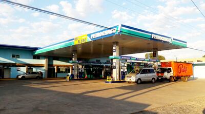 El surtidor  asaltado está al costado  de la ruta Acceso Sur, a la entrada a la ciudad de Guarambaré. El lugar fue recientemente inaugurado,  por lo que todavía no tienen mucho movimiento.