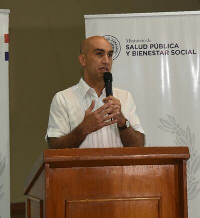 Julio Mazzoleni, ministro de Salud.
