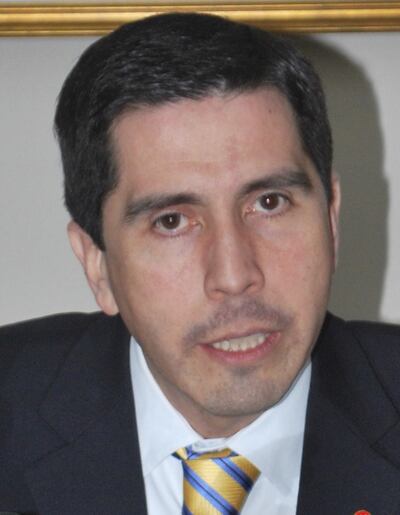 Federico Alberto  González Franco, ministro asesor internacional del presidente Mario Abdo Benítez.