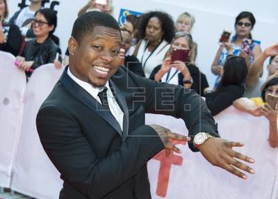 El actor Jason Mitchell.