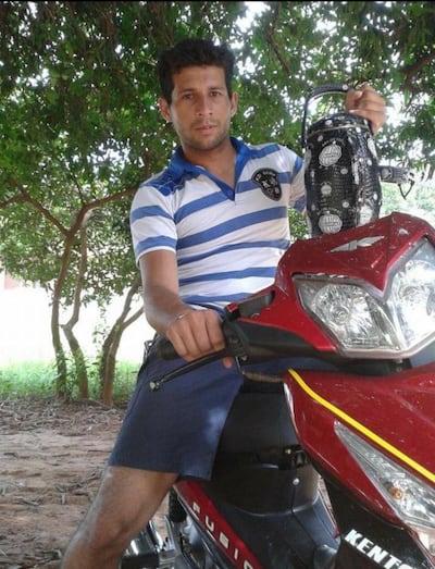 Joaquín Atilio Amarilla Benítez presunto autor del feminicidio.