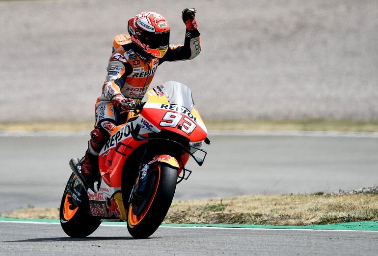 Marc Márquez conquistó la pole en el Gran Premio de Alemania de MotoGP.