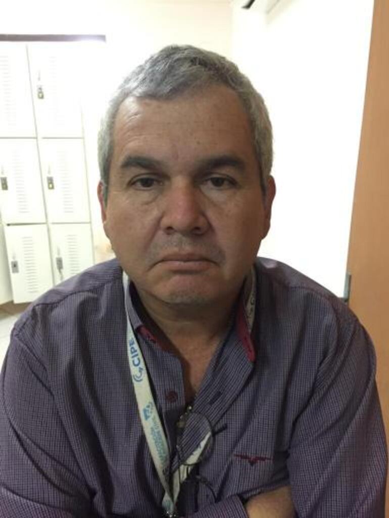 Juan Ramón Ocampos Philips, encargado de blanquear despachos.