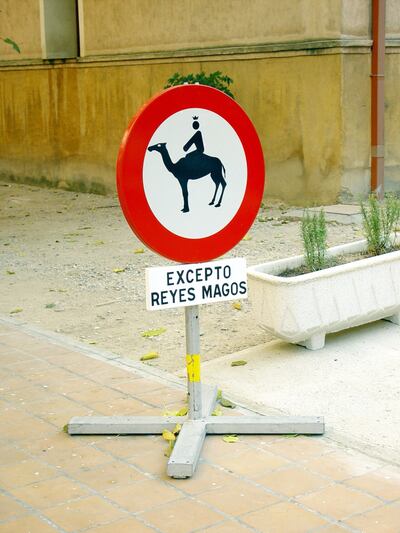 El parking para camellos está listo.