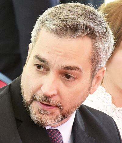 Mario Abdo Benítez, presidente de la República, se hizo el desentendido sobre la pérdida de investidura de diputados.