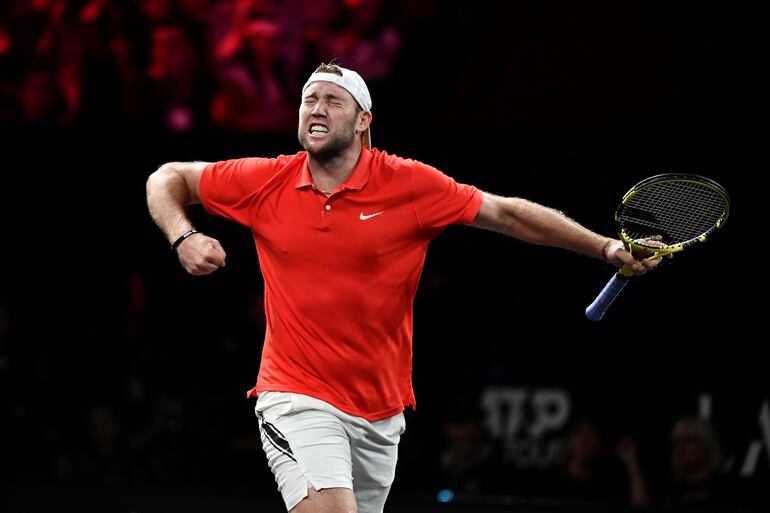 Jack Sock consiguió el único punto del Resto del Mundo.