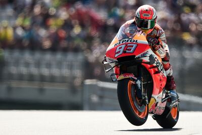 Marc Márquez conquistó la pole y partirá primero el domingo en el Gran Premio de Austria.