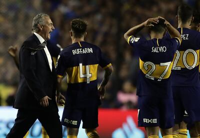 Gustavo Alfaro, Copa Libertadores, Boca Juniors.