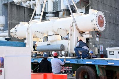 Subestación blindada “a gas” ya instalada en Yacyretá, que con otras obras permitirá al Paraguay aprovechar toda su energía.