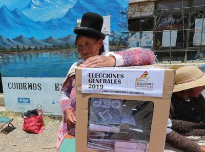 Bolivia aguarda desde esta noche los resultados de la jornada electoral.