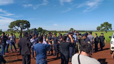 Periodista fue agredido durante invasión a predio militar.