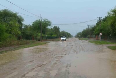 LLuvias llegaron al Chaco Central.