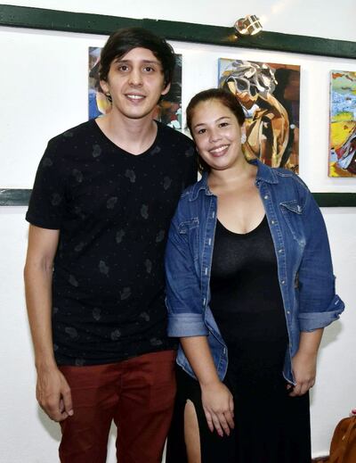 Rodrigo Grance y Arianne Careaga.