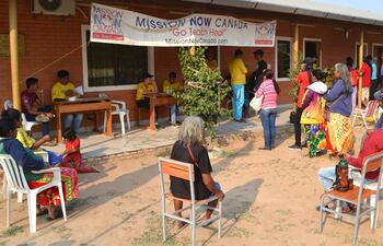 Atención médica de Mission Now Canada en el Chaco.