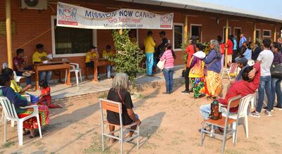 Atención médica de Mission Now Canada en el Chaco.