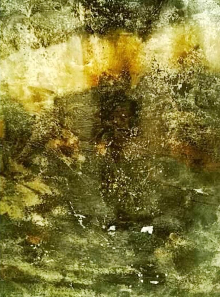 Una de las obras de Ángel Yegros, que podrá verse desde mañana.