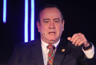 El presidente electo de Guatemala, Alejandro Giammattei .