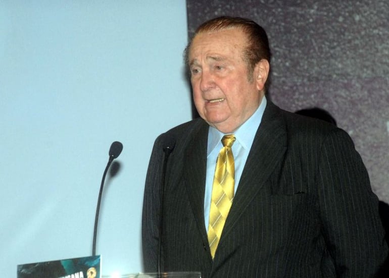 Nicolás Leoz, expresidente de la Conmebol.