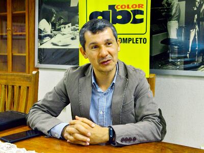 Félix Fariña, del Centro Cultural Melodía, organizador del concurso de cuentos “Un libro, un sueño”.