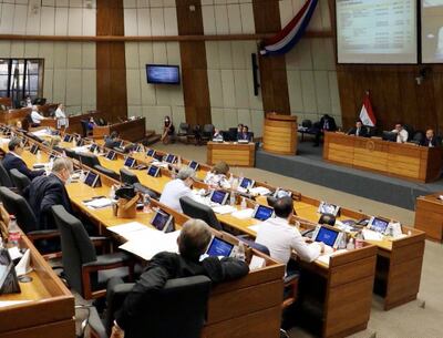 cámara de senadores