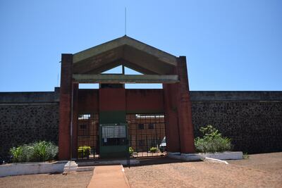 Vistas de la penitenciaría regional de Itapúa, llamada también Centro de Rehabilitación Social (Cereso).
