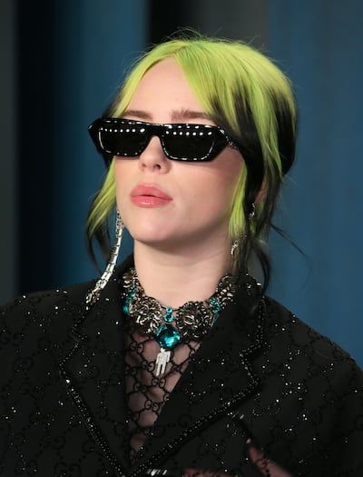 La cantante Billie Eilish.