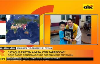 #CoronaVirus Padre Carlos César López - Paraguayo en Taiwán