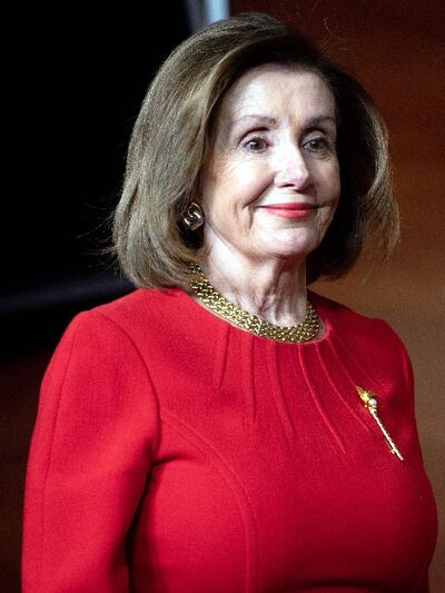 Nancy Pelosi, líder demócrata. Una de las políticas más poderosas de Estados Unidos.