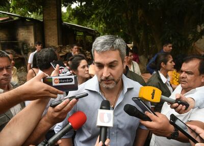 Mario Abdo Benítez, presidente de la República