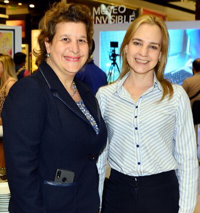 Leticia Saldívar y Luz Casartelli.