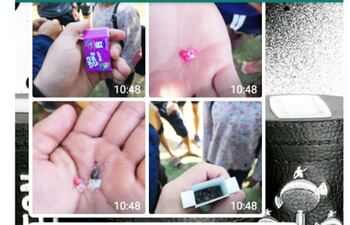 Fotos que circulan en redes sociales.