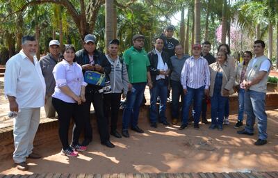 Los integrantes del Frente Social y Político del Norte en Defensa de la Soberanía Nacional que exigen el juicio político al Presidente y al Vice.