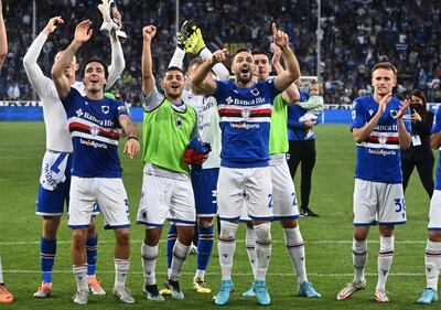 Sampdoria goleó a Fiorentina en juego de la Serie A de Italia