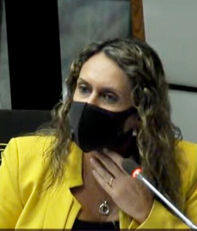 Rocío Vallejo (PPQ, Central) proyectista, con indignación repudió a sus colegas por cajonear el proyecto antibandidos.