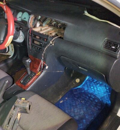 Tortoleros se llevaron autorradio de un vehículo aparcado en el estacionamiento del Hospital Distrital de CDE.