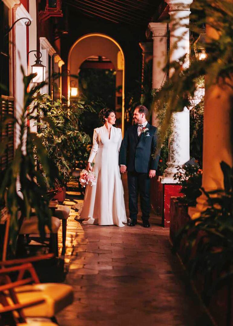 De fotografiar a los novios y su gran día se encargó Diego Brítez.